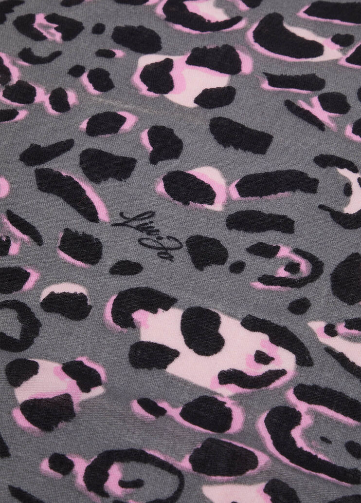 Pañuelo con estampado animal negro Liu Jo - large image number 2 Pañuelo con estampado animal negro Liu Jo - large image number 2