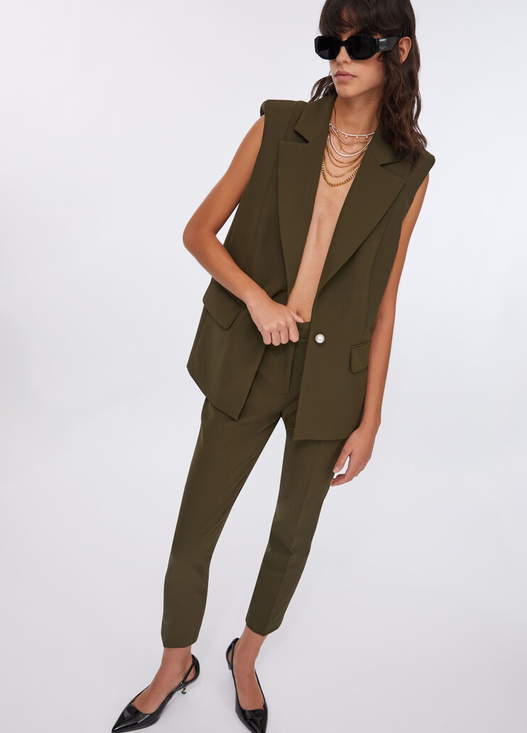 Cigarette trousers pine Liu Jo - large image number 2