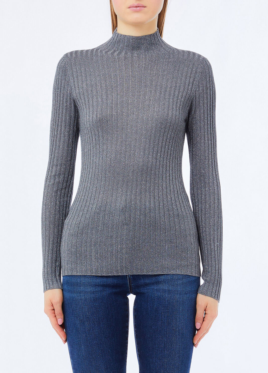 Dolcevita con lurex&reg; grigio antracite Liu Jo - large image number 0