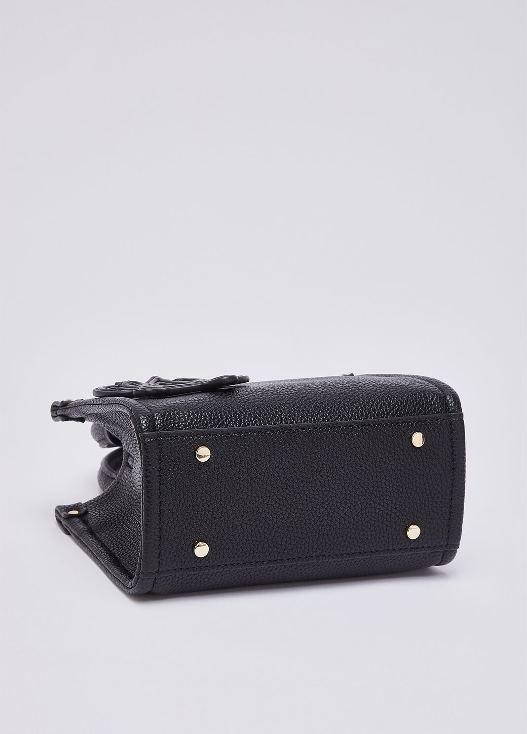 Mini bag with jacquard shoulder strap black Liu Jo - large image number 5