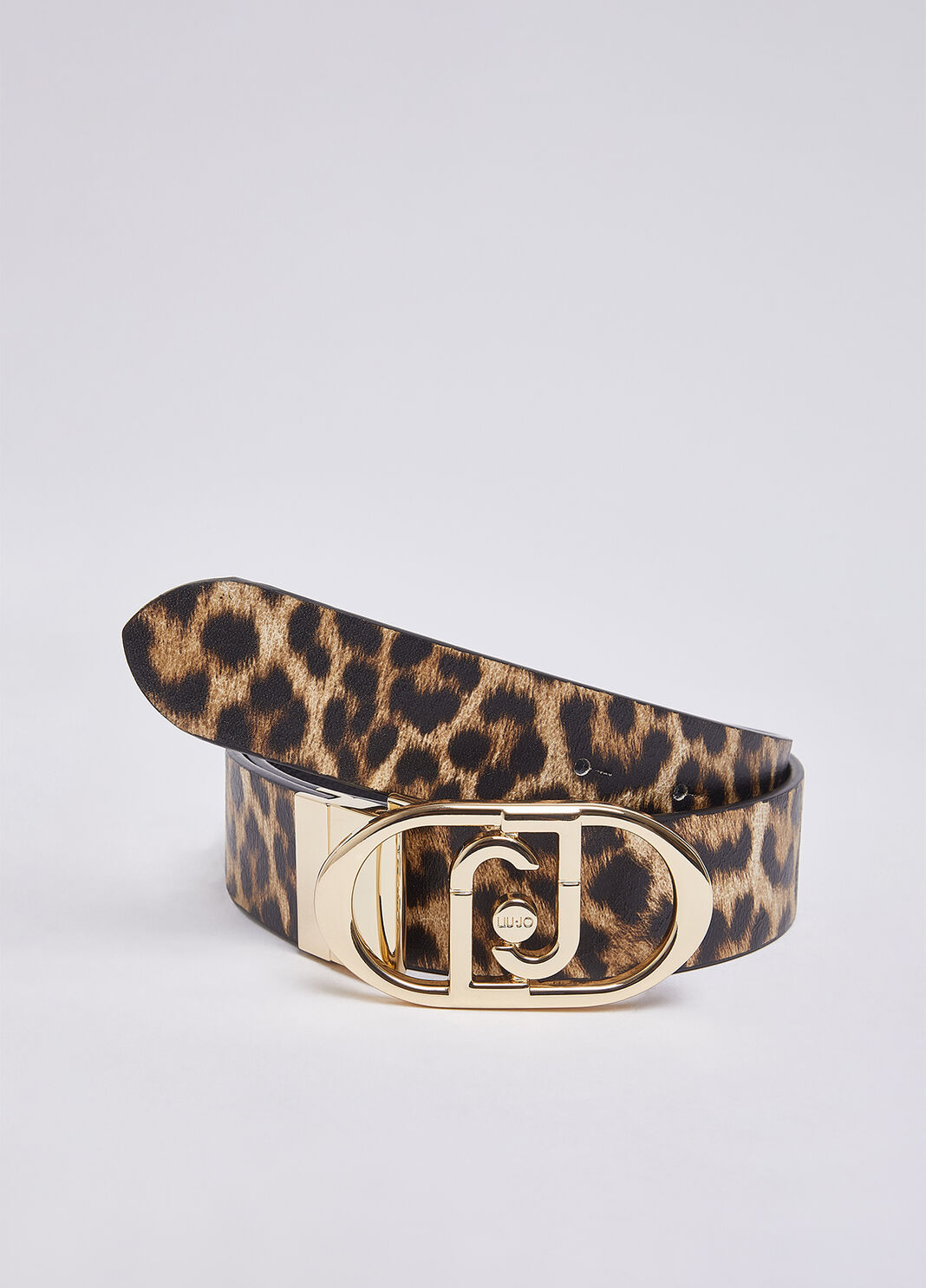 Reversible animal-print belt animal print Liu Jo - large image number 2