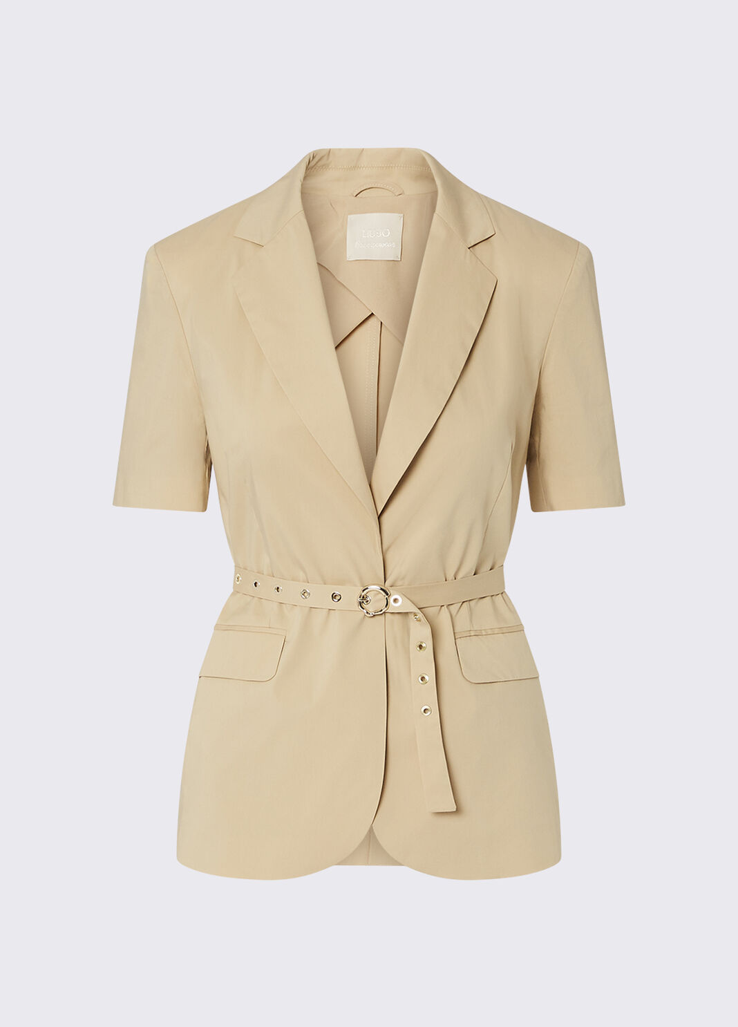 Blazer with belt cappuccino Liu Jo - large image number 6