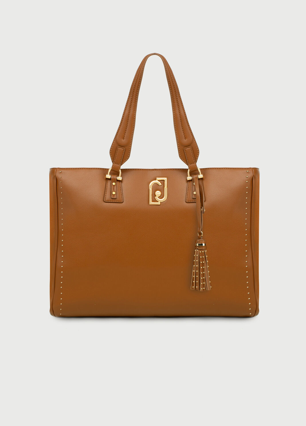 Shopping bag with charm Brown Liu Jo - large image number 0