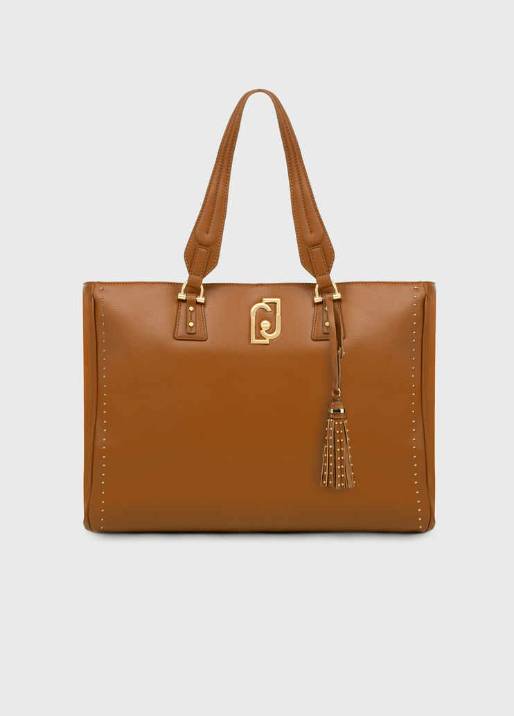 Shopping bag with charm Brown Liu Jo - large image number 0 Shopping bag with charm Brown Liu Jo - large image number 0