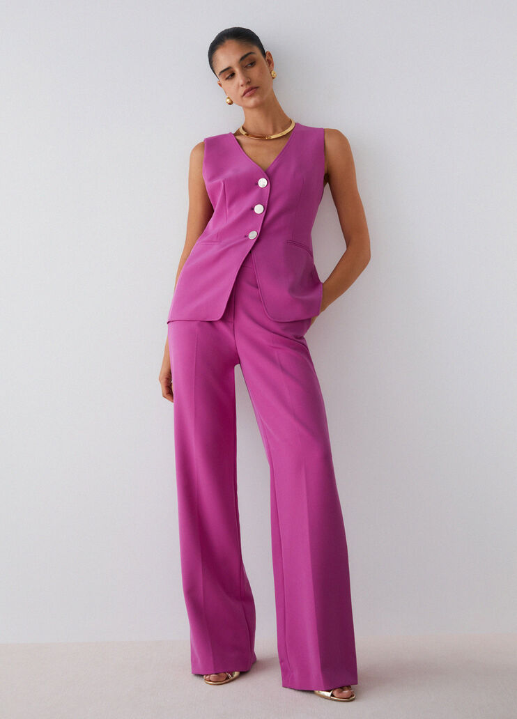 Palazzo-Hose rosa Orchidee Liu Jo - medium