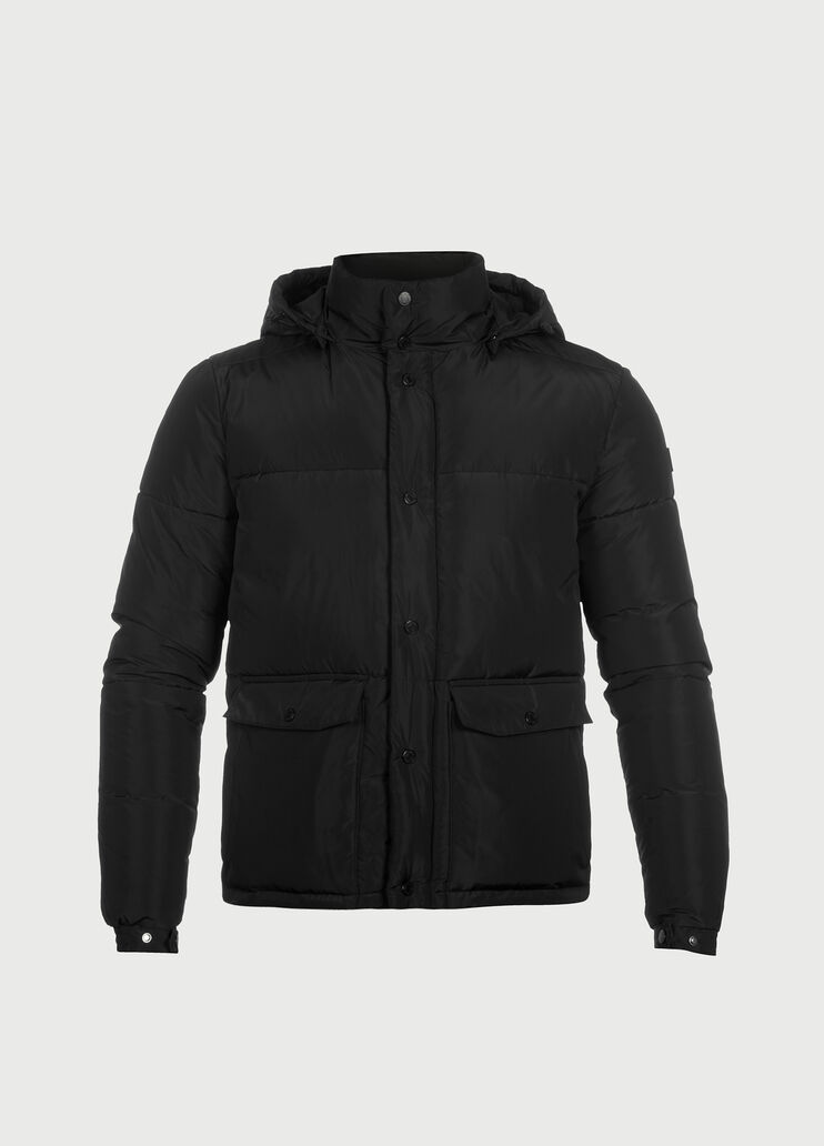 Padded jacket with hood Black Liu Jo - large image number 4