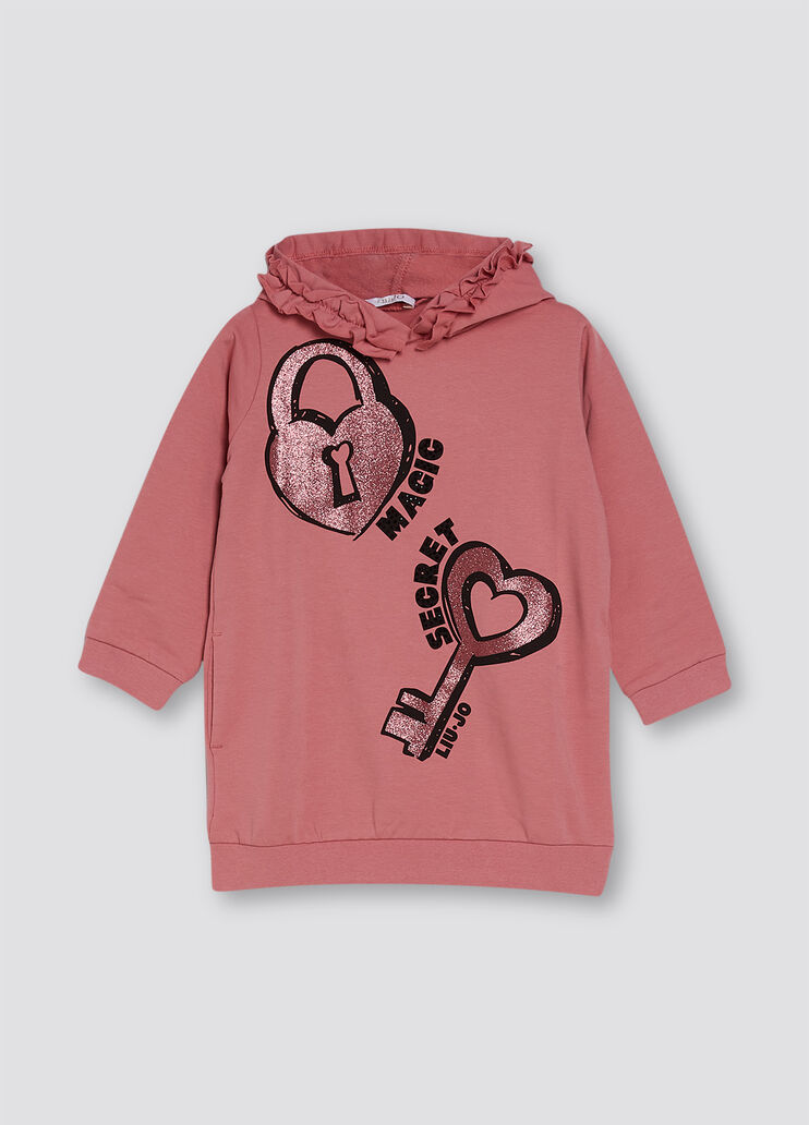 Sweatkleid mit Kapuze Rosa/Schloss Liu Jo - large image number 0