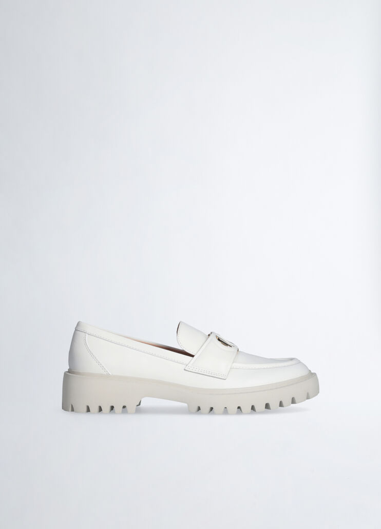 Leather moccasins white Liu Jo - medium Leather moccasins white Liu Jo - medium