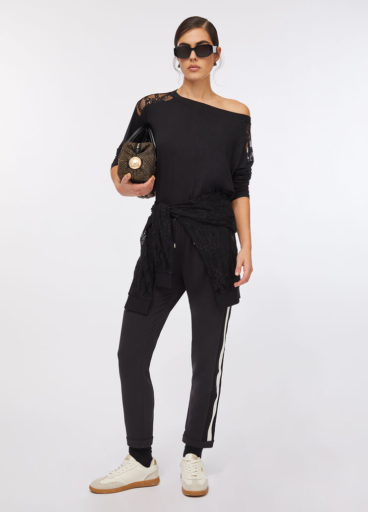 T-Shirt Liu Jo Better Schwarz Liu Jo - medium