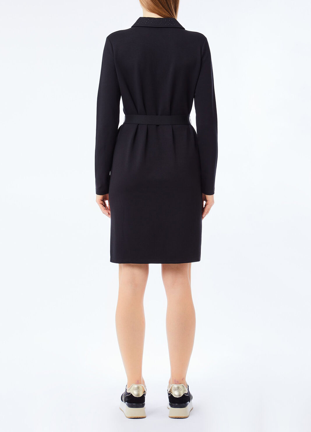 Short dress with belt black Liu Jo - large image number 1