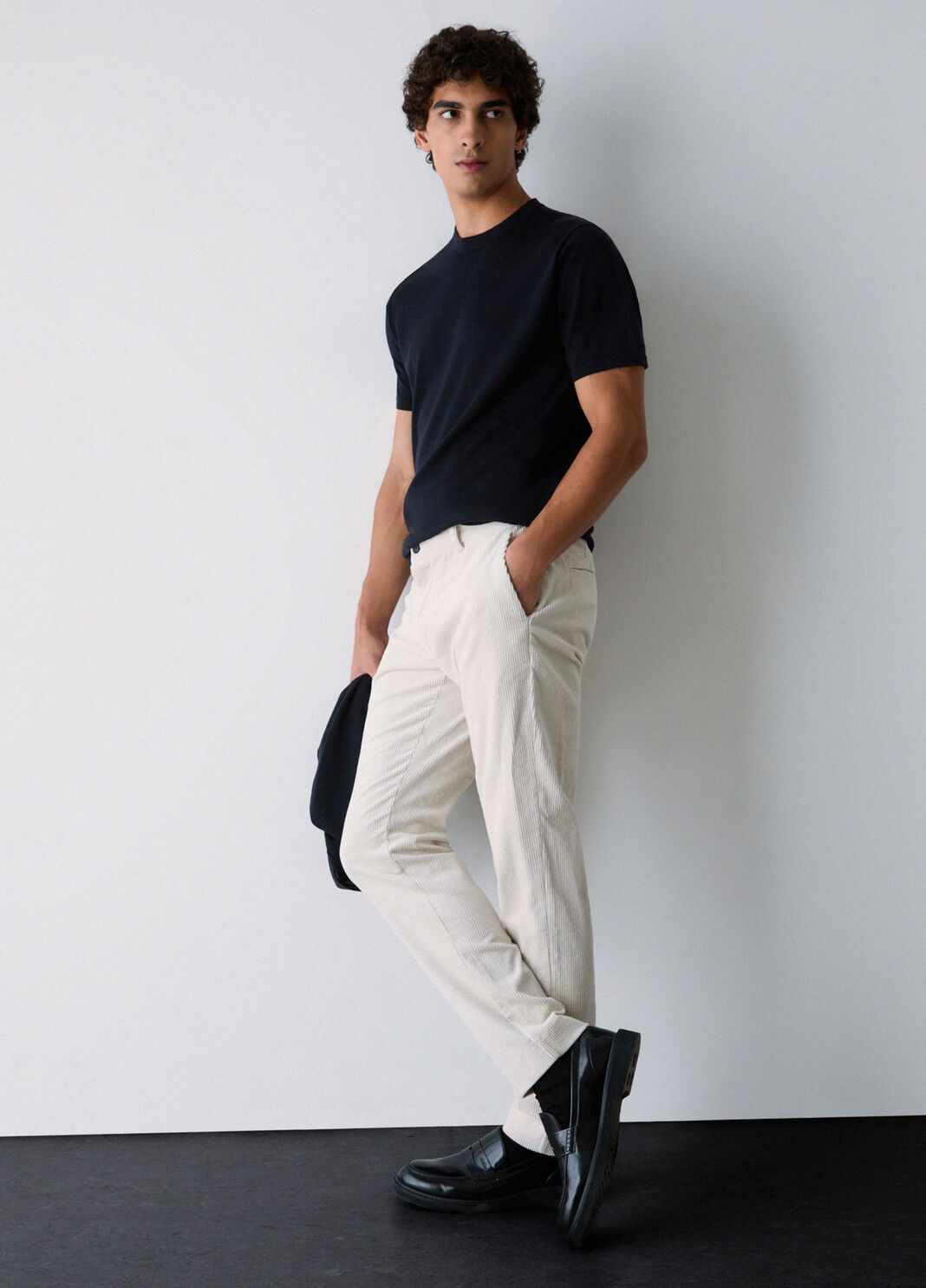 T-shirt in wool merino dark blue Liu Jo - large image number 3