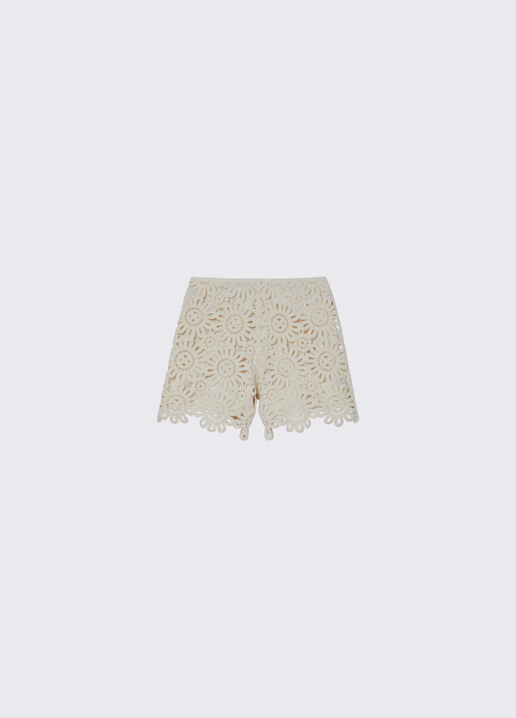 Shorts aus Makramee Beige Liu Jo - medium