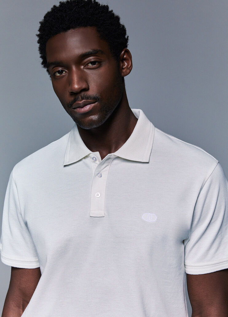 Piquet polo shirt white Liu Jo - medium