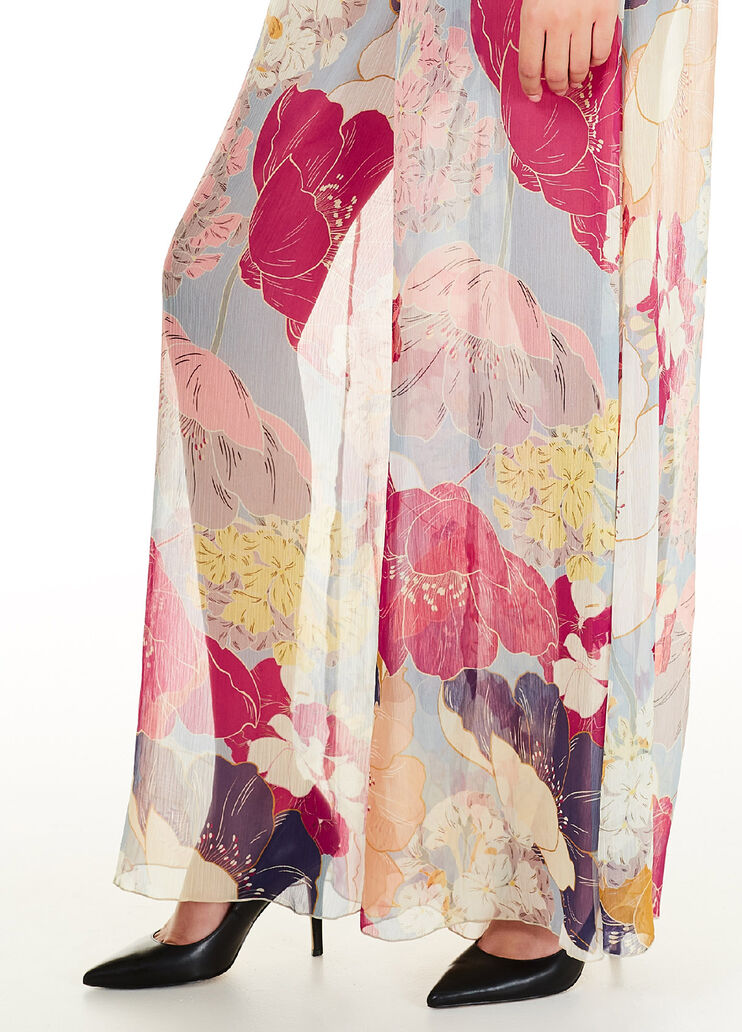 Palazzo trousers with print Floral Liu Jo - large image number 2 Palazzo trousers with print Floral Liu Jo - large image number 2