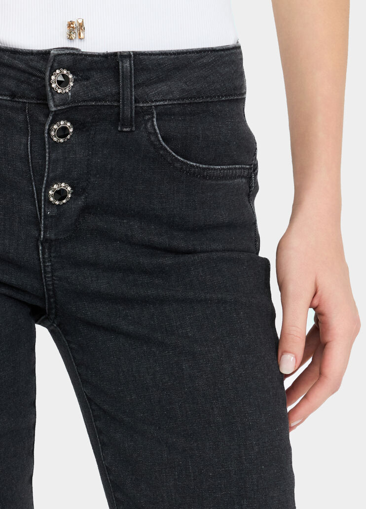 Bottom-Up-Jeans im Bootcut Denim-Grau Liu Jo - large image number 2 Bottom-Up-Jeans im Bootcut Denim-Grau Liu Jo - large image number 2