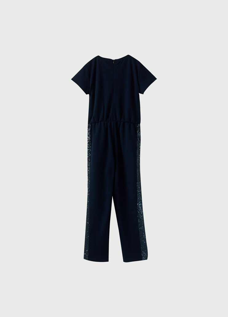 Jumpsuit with sequins Dark Blue Liu Jo - large image number 1