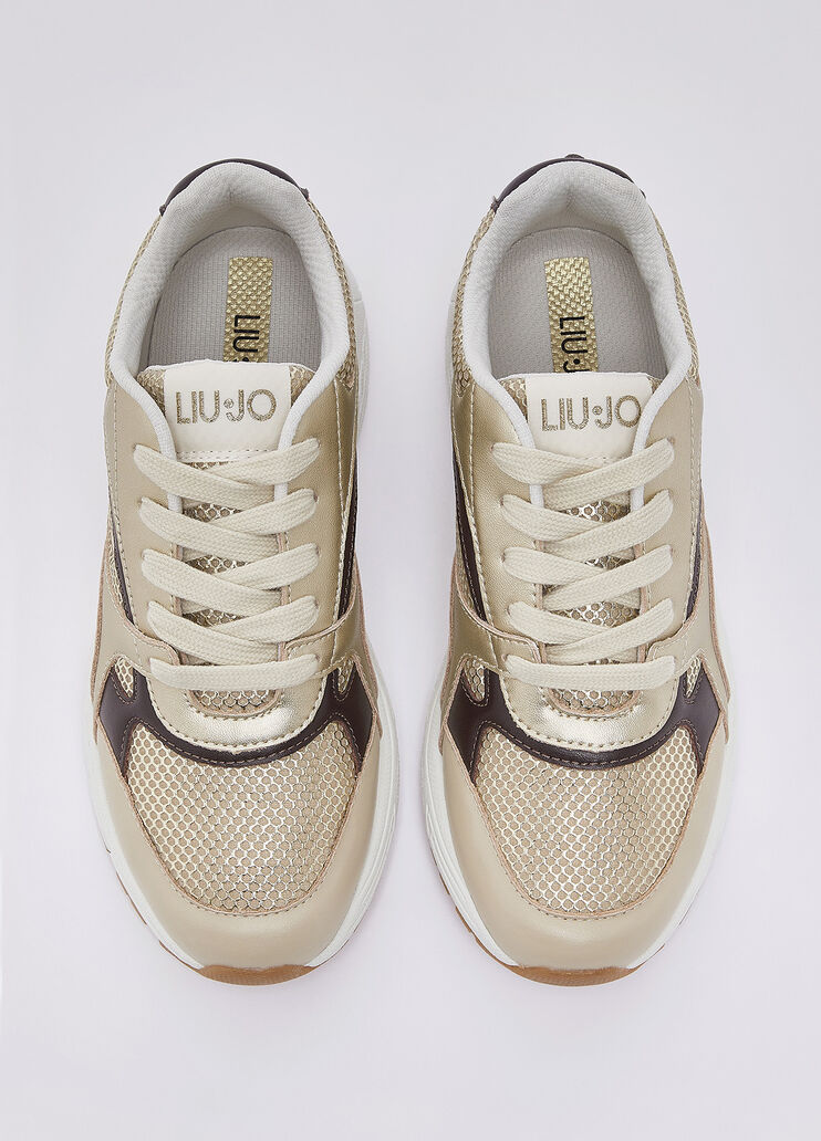 Metallic Mesh Sneakers rope Liu Jo - medium
