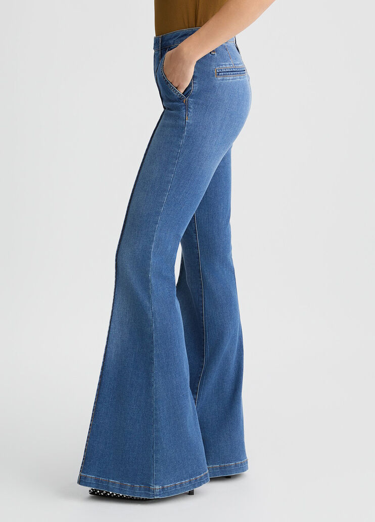 High-rise flared jeans blue denim Liu Jo - large image number 3 High-rise flared jeans blue denim Liu Jo - large image number 3