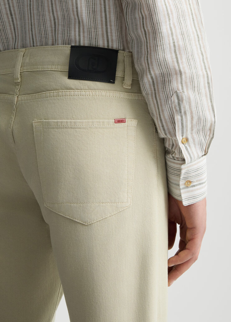 Men’s beige trousers beige Liu Jo - large image number 4 Men’s beige trousers beige Liu Jo - large image number 4