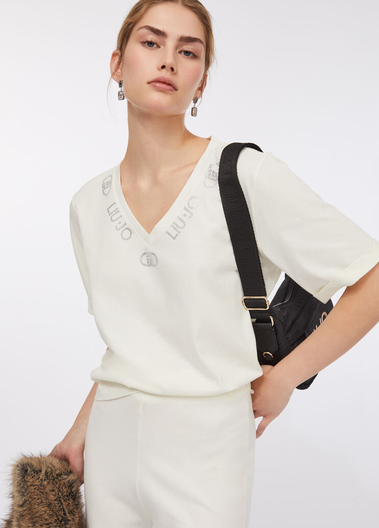 T-Shirt Liu Jo Better Weiß Liu Jo - medium