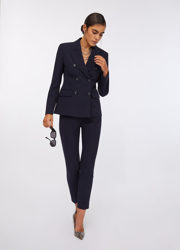 Double-breasted blazer  sea blue Liu Jo - large image number 5 Double-breasted blazer  sea blue Liu Jo - large image number 5