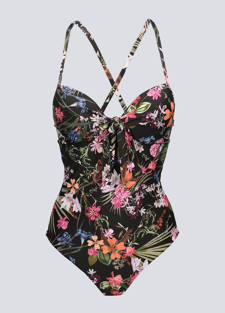 One-piece push-up swimsuit black Liu Jo - large image number 4