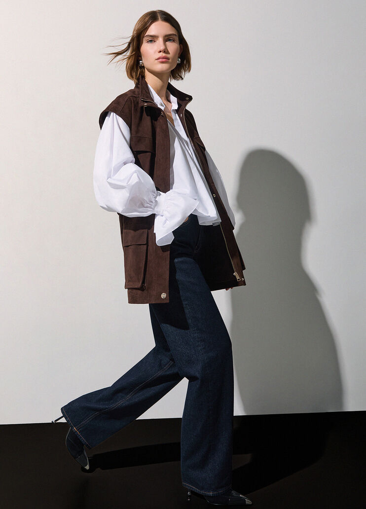 Straight jeans with fabric details Normal wash Liu Jo - medium