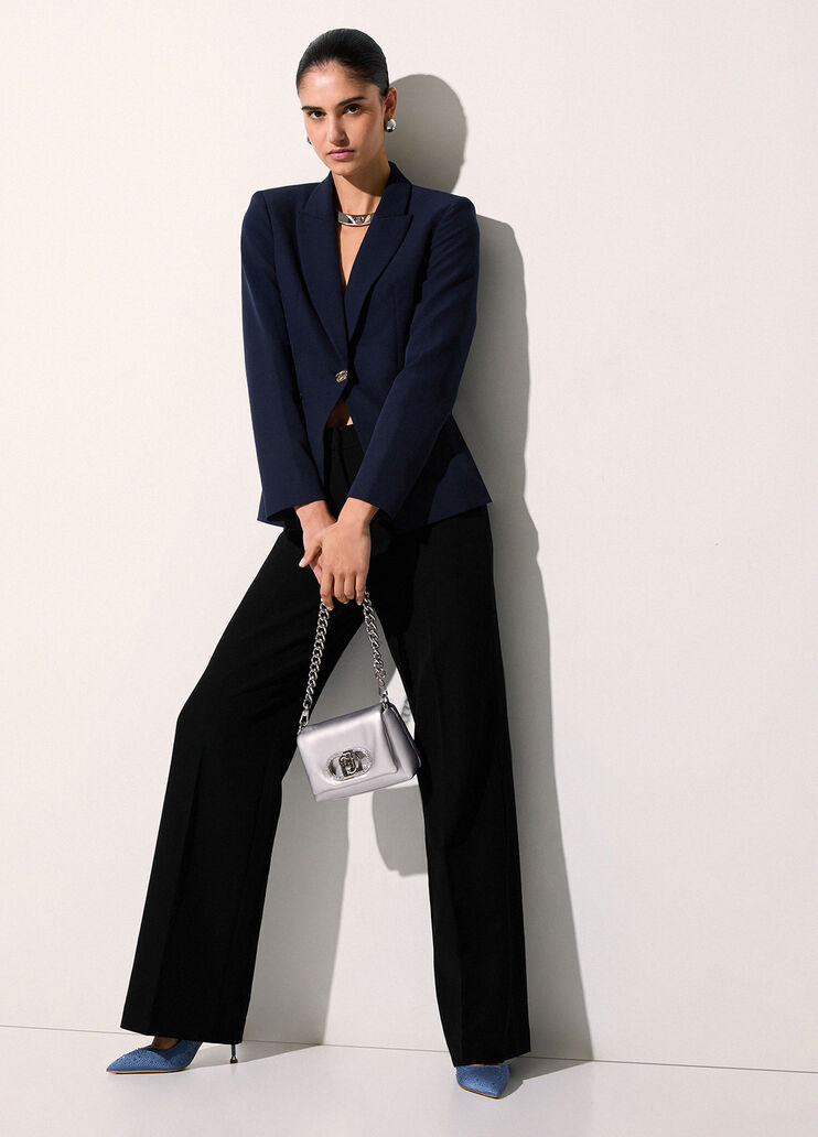 Pantalon palazzo noir Liu Jo - medium