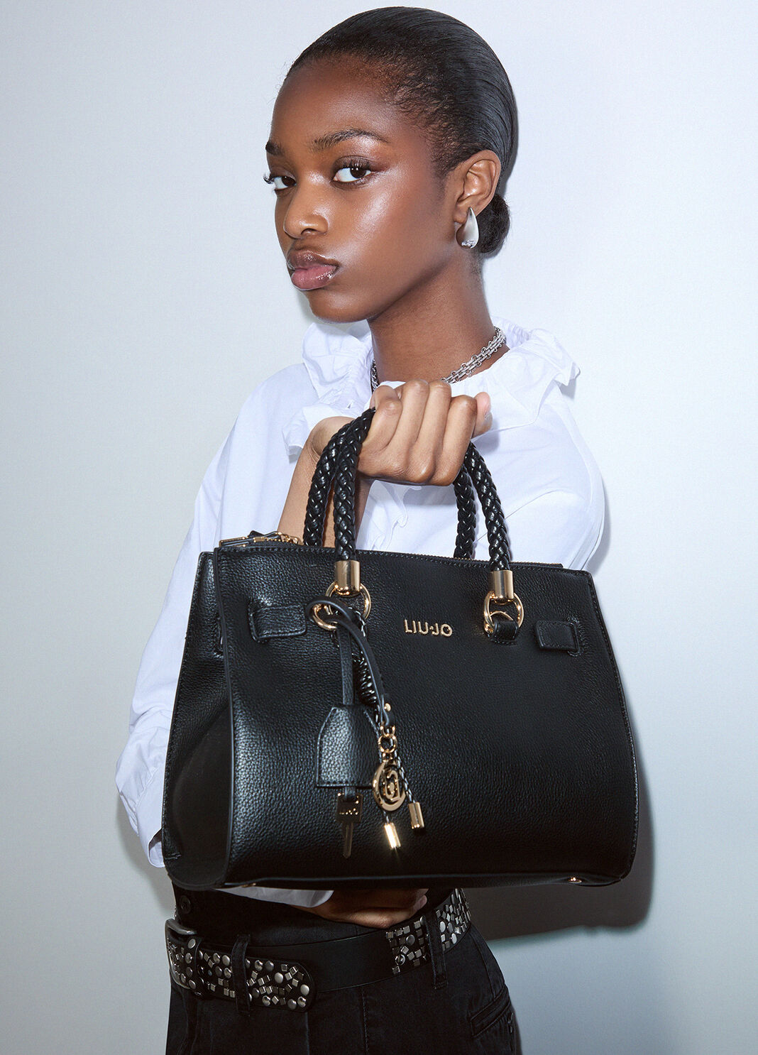 Small satchel bag black Liu Jo - large image number 0