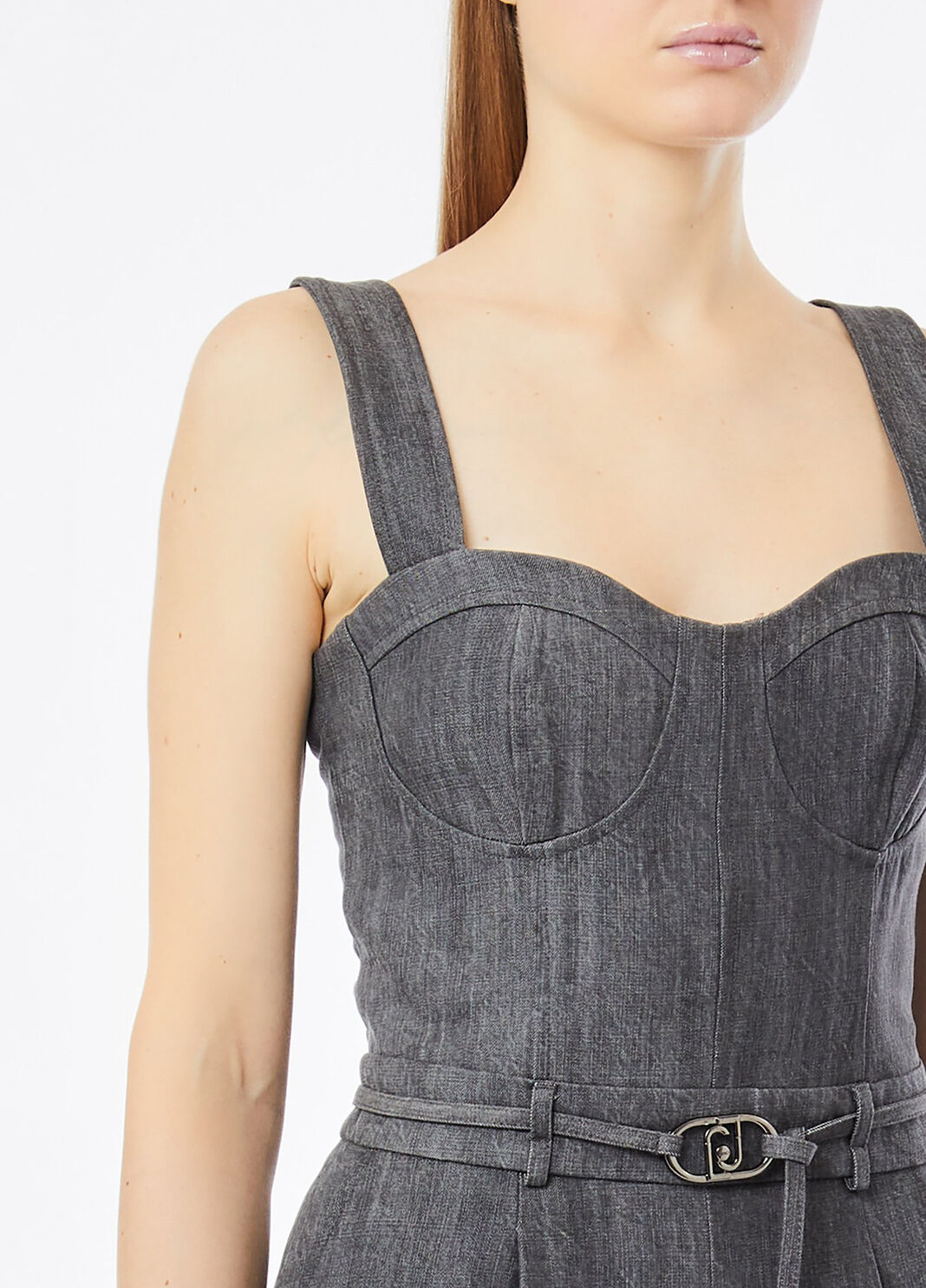 Denim-Jumpsuit Denim-Grau Liu Jo - large image number 2