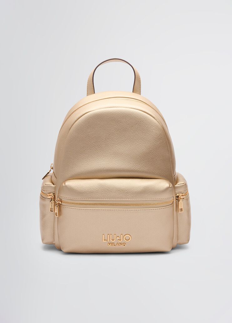 Gold backpack gold-colour Liu Jo - medium Gold backpack gold-colour Liu Jo - medium