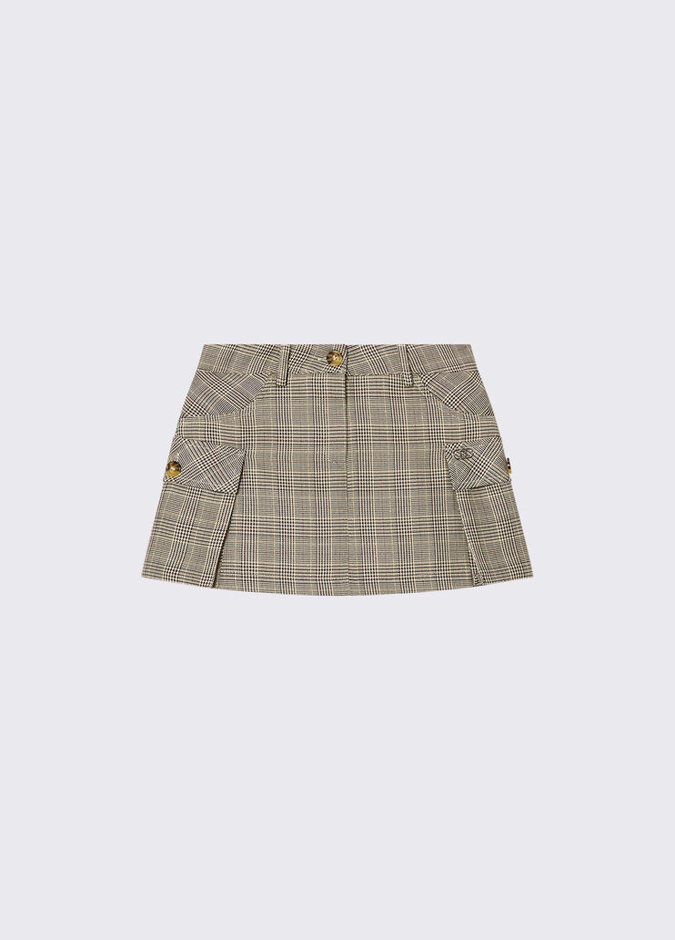 Mini skirt in Prince of Wales check check Liu Jo - medium