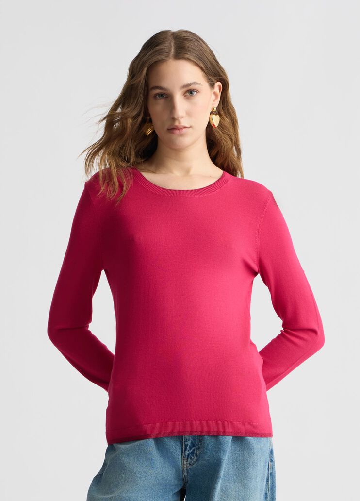 Lurex® jumper  pink Liu Jo - medium Lurex® jumper  pink Liu Jo - medium