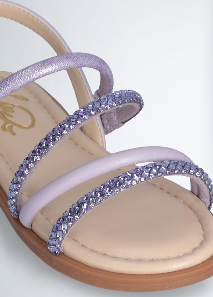 Girls’ bejewelled sandals lilac Liu Jo - medium Girls’ bejewelled sandals lilac Liu Jo - medium