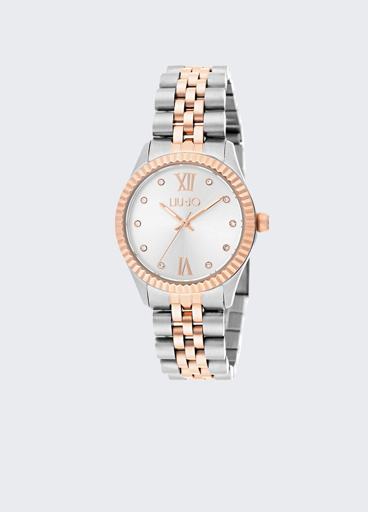Two-tone steel watch pink Liu Jo - medium Two-tone steel watch pink Liu Jo - medium