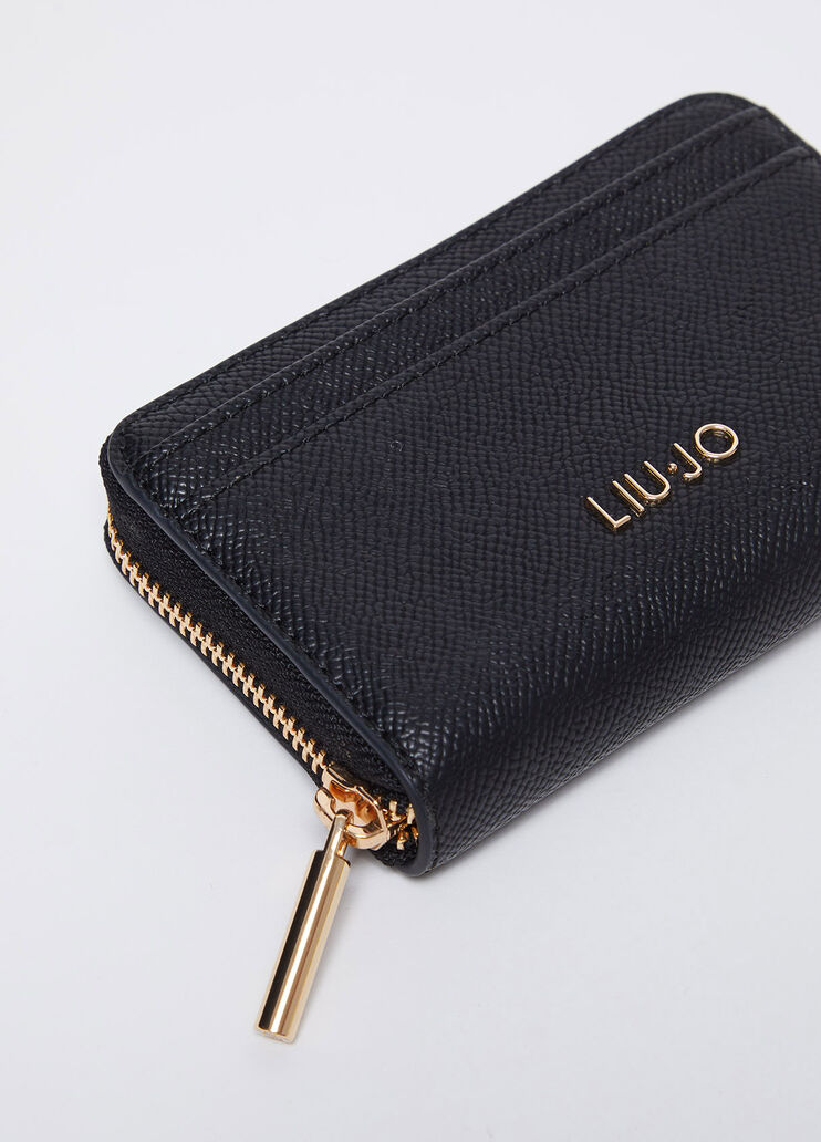 Small zip-around purse  black Liu Jo - medium Small zip-around purse  black Liu Jo - medium