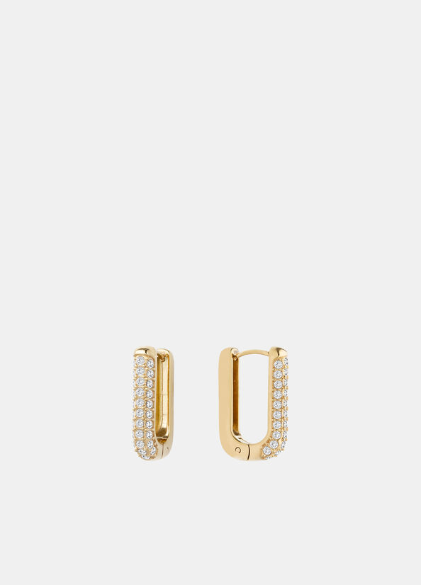 Diamanté earrings gold Liu Jo - large image number 1