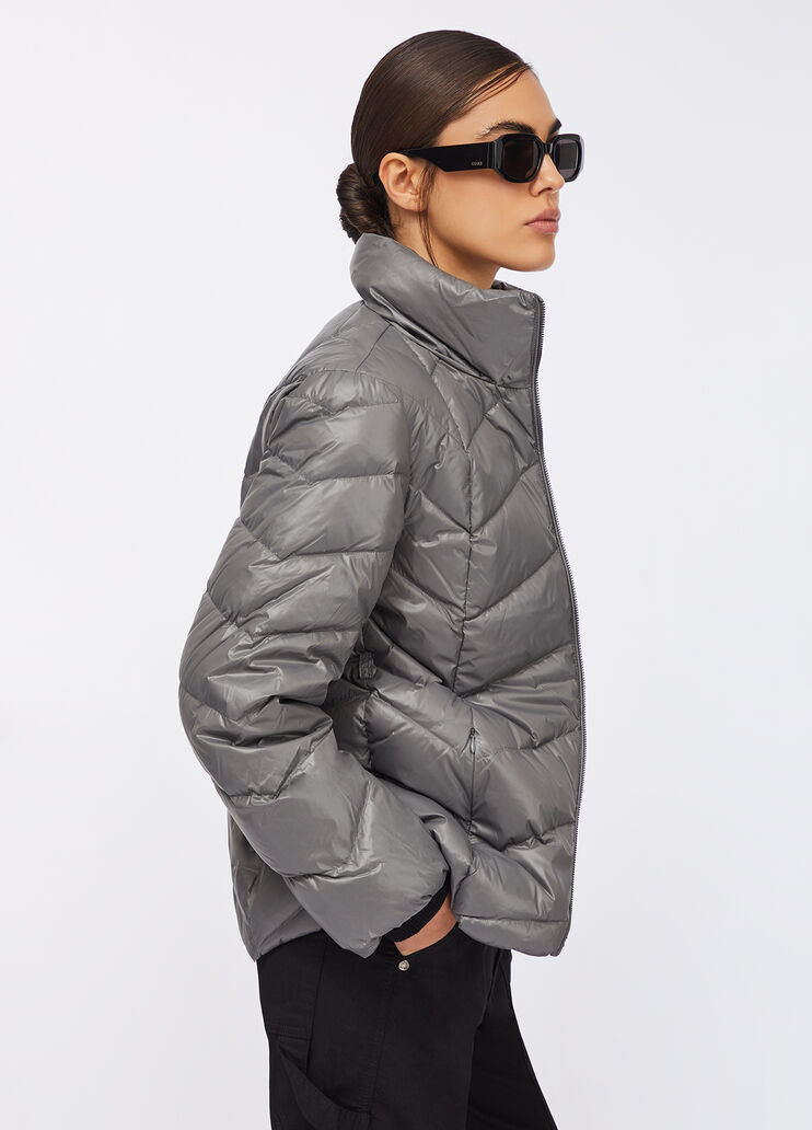 Daunenjacke mit Kapuze Stahl Liu Jo - large image number 4