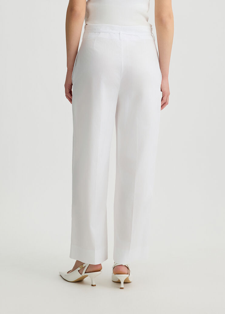 Cotton trousers white Liu Jo - large image number 1