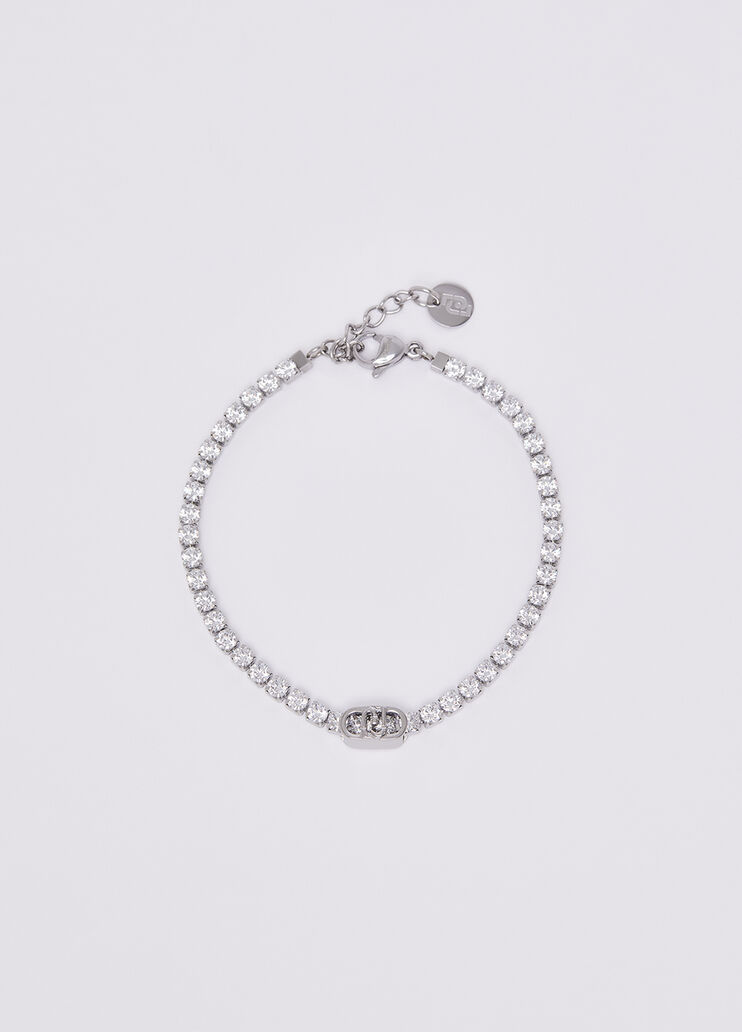 Bracciale tennis con brill color argento Liu Jo - medium