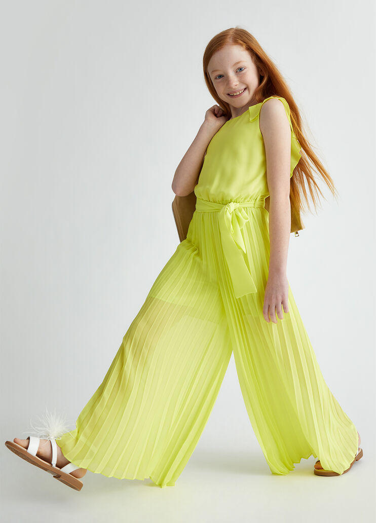 Mono de crepé plisado amarillo Liu Jo - medium