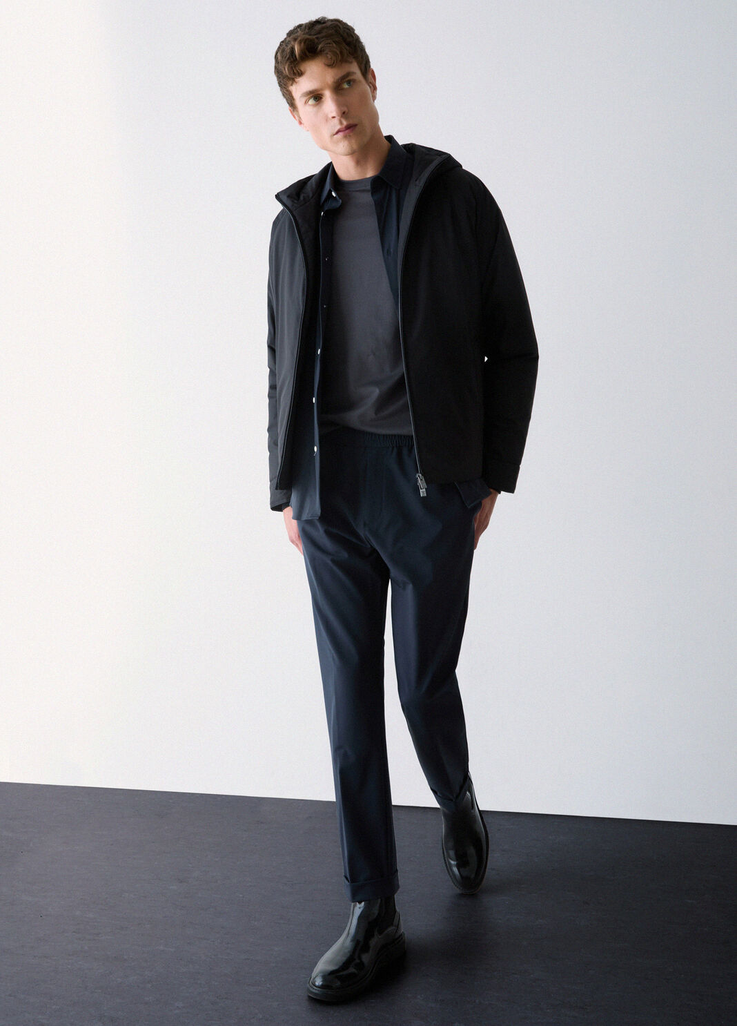 Blouson mit Kapuze Schwarz Liu Jo - large image number 2