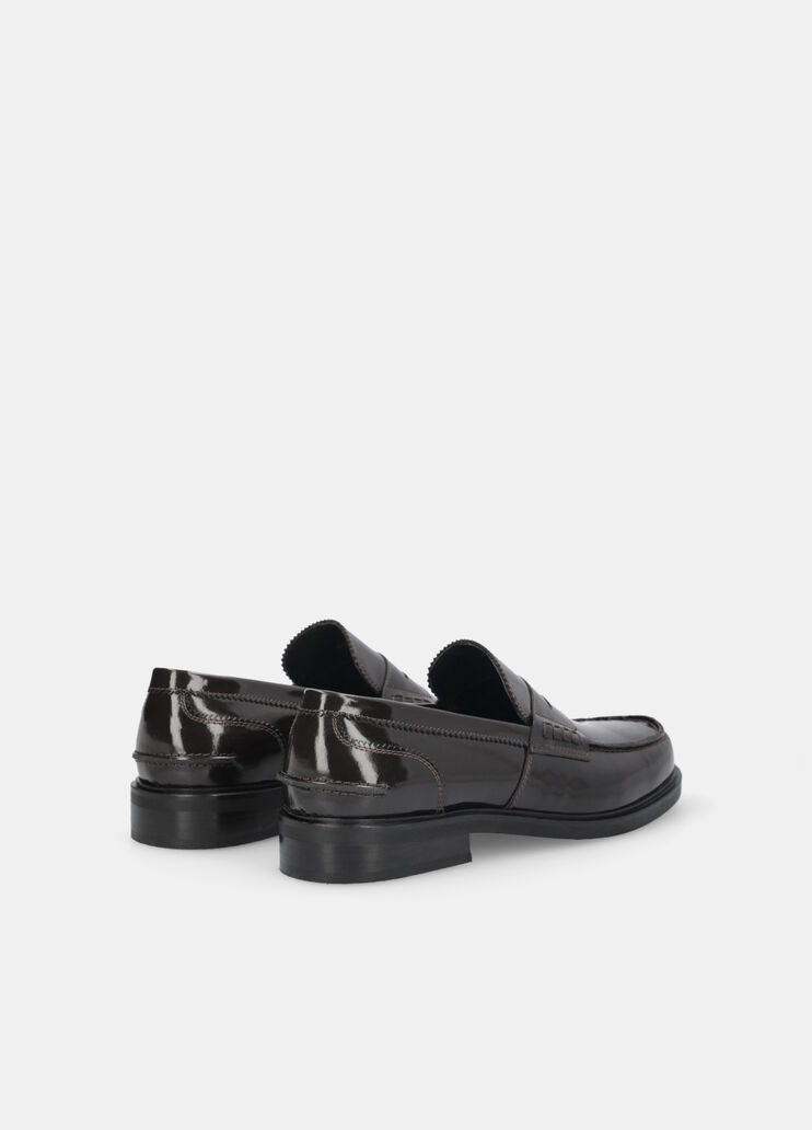 Men’s leather loafers dark brown Liu Jo - large image number 2 Men’s leather loafers dark brown Liu Jo - large image number 2