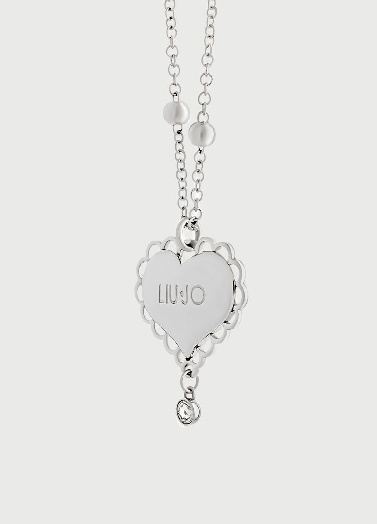 Necklace with heart Steel Liu Jo - large image number 1 Necklace with heart Steel Liu Jo - large image number 1