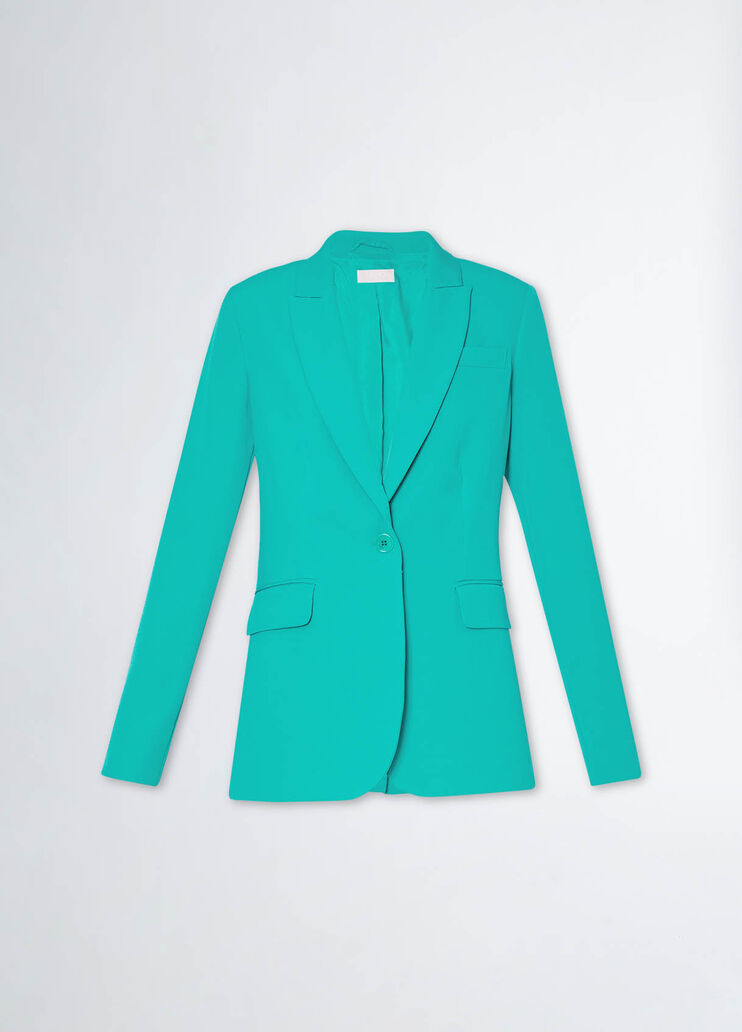 Twill blazer colour green | Liu Jo