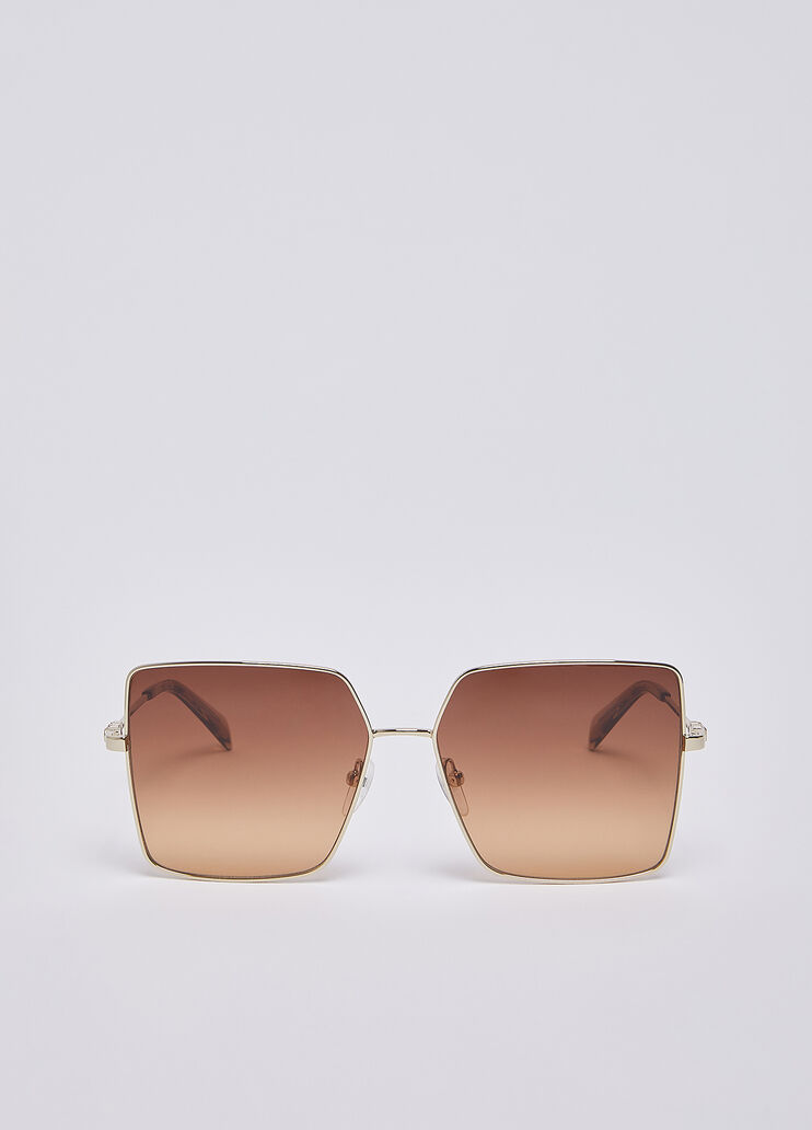 Sunglasses oversized squadrati beige Liu Jo - medium