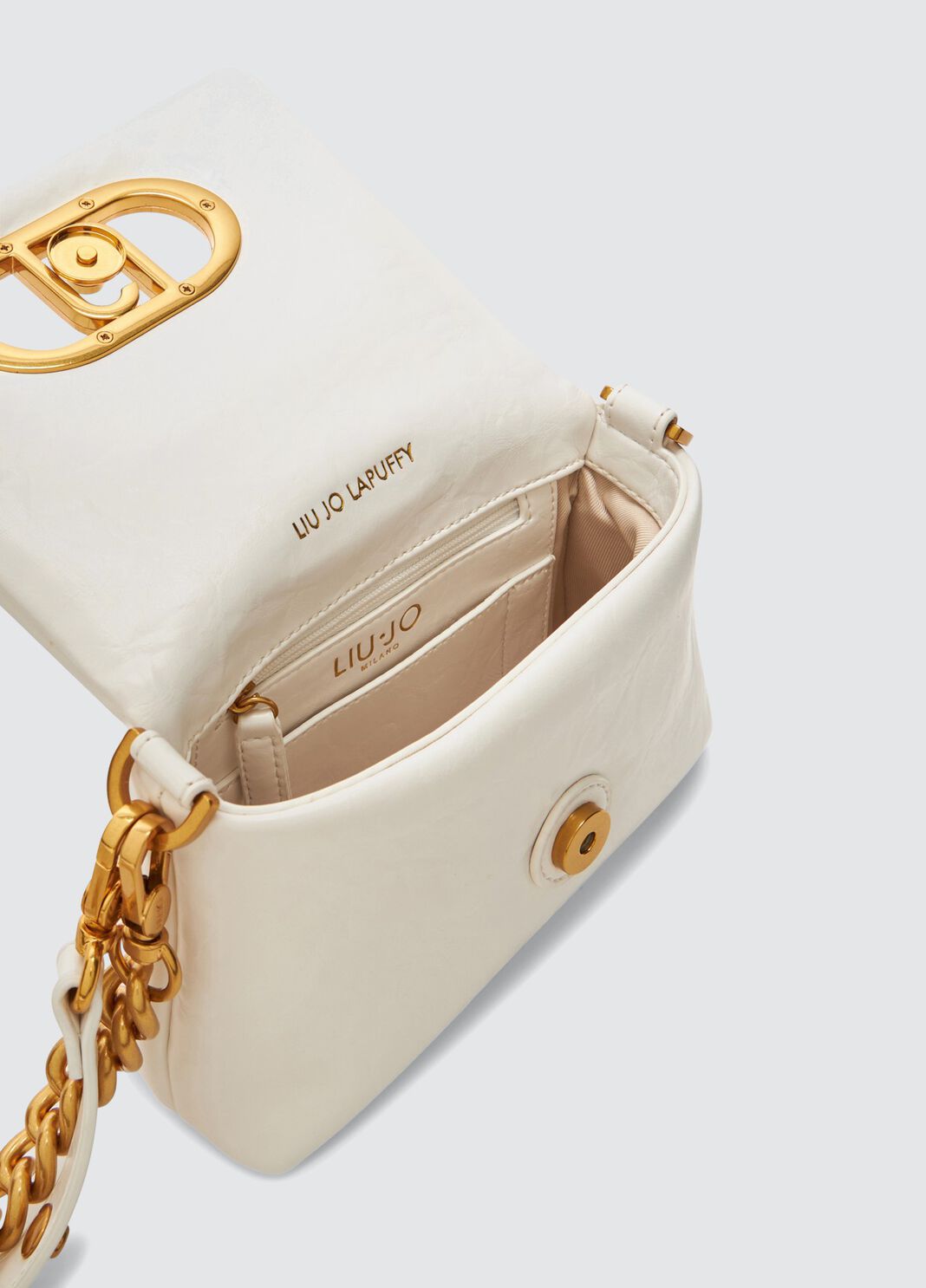 Sac petit format LaPuffy  blanc Liu Jo - large image number 7