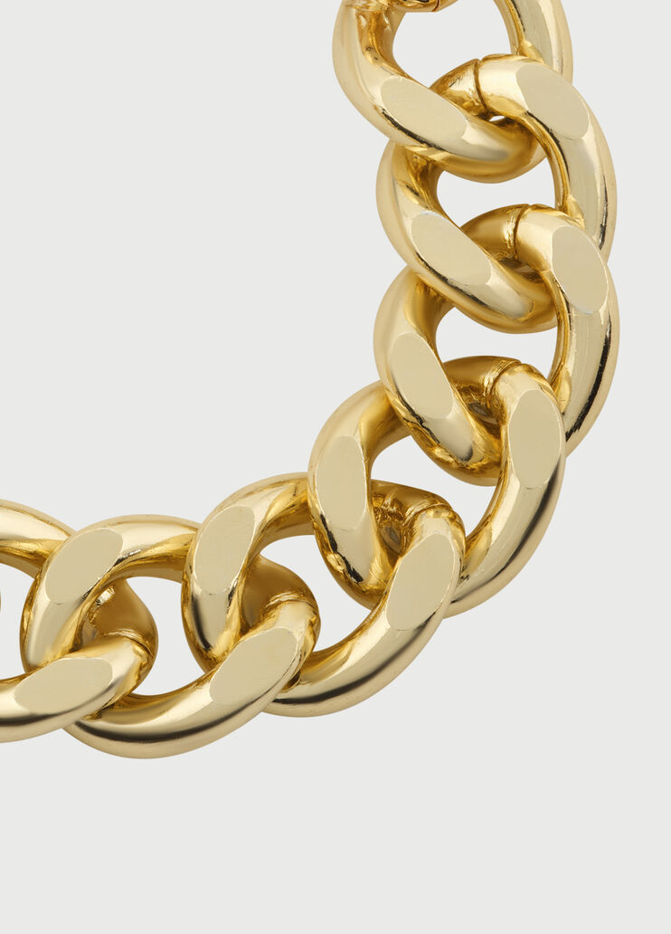 Curb chain bracelet gold-tone Liu Jo - large image number 1 Curb chain bracelet gold-tone Liu Jo - large image number 1