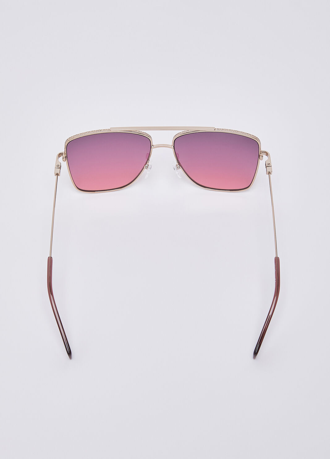 Lunettes de soleil aviateur oversize violet Liu Jo - large image number 1