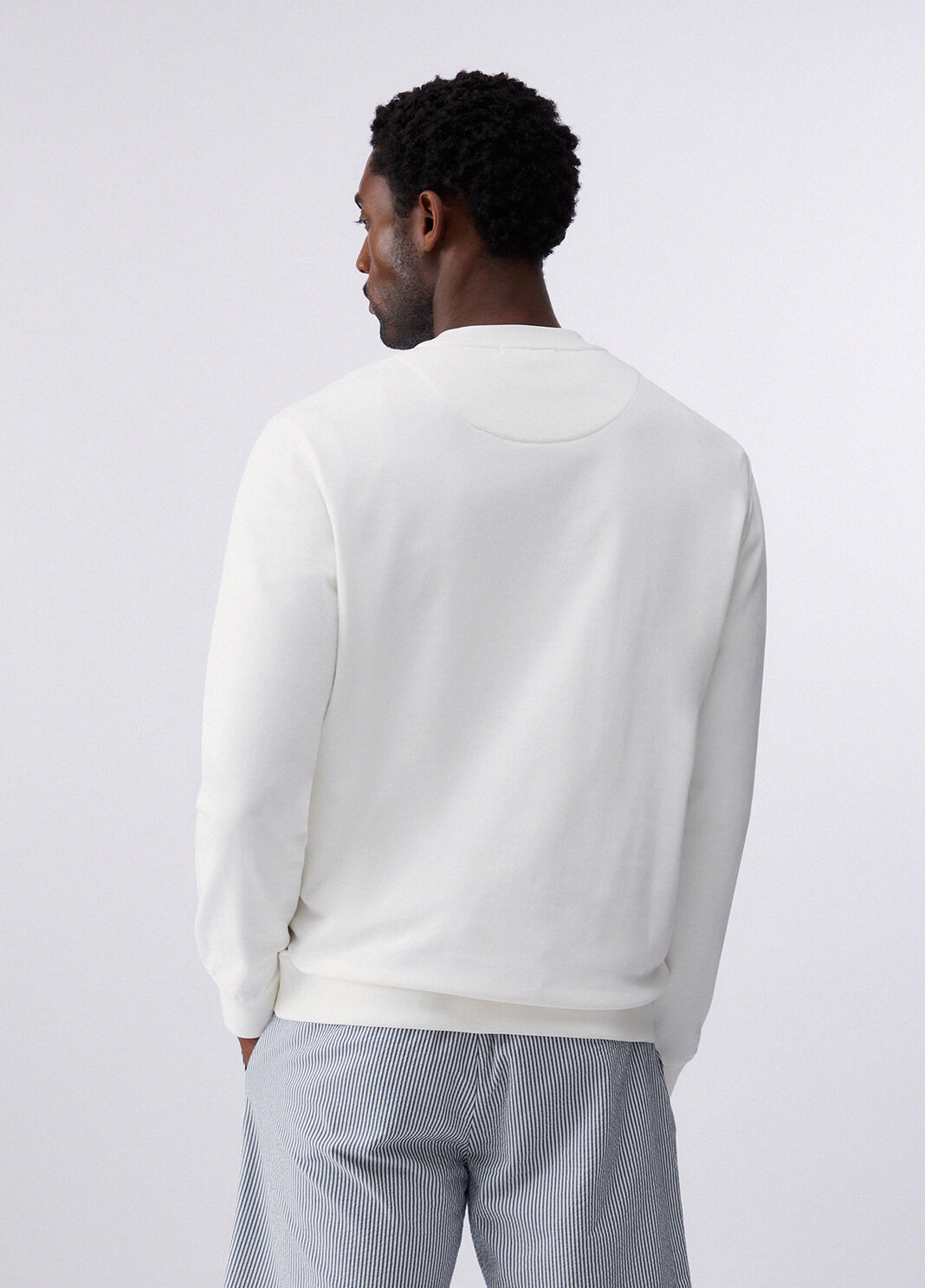 Sweatshirt with logo white Liu Jo - large image number 1